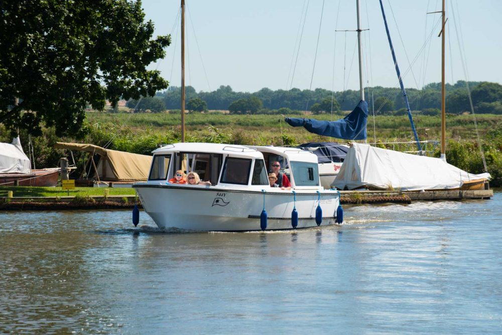 Hire Picnic Boats on the Norfolk Broads Herbert Woods